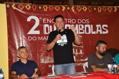 Em Alcântara, vice-governador Felipe Camarão participa de Encontro com mais de 250 líderes quilombolas do estado