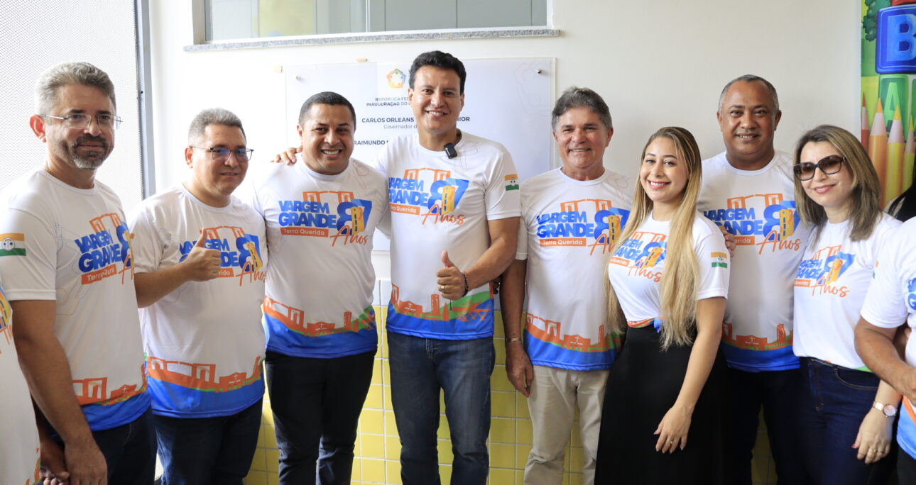 Em Vargem Grande, Felipe Camarão participa de entregas de obras e comemorações aos 87 anos do município