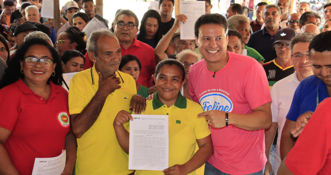 Minha Casa Minha Vida Rural: Felipe Camarão participa de assinatura histórica em quilombo de Nina Rodrigues