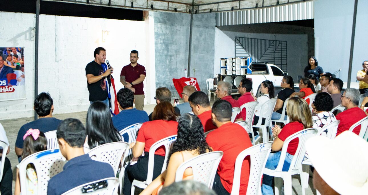Felipe Camarão avança com os “Diálogos pelo Maranhão” em Pio XII e Olho d’Água das Cunhãs
