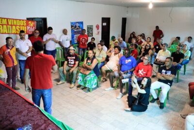 Lideranças de Santa Inês recebem Felipe Camarão para mais uma edição do “Diálogos pelo Maranhão”