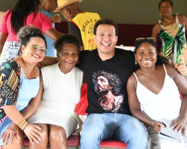 Em Bequimão, Felipe Camarão reafirma compromisso com direitos quilombolas