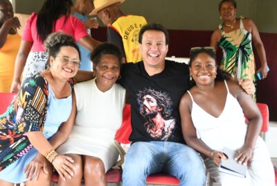 Em Bequimão, Felipe Camarão reafirma compromisso com direitos quilombolas