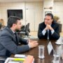 Em Brasília, Felipe Camarão trata sobre suspensão de carteiras de pescadores artesanais e processos de pensão de filhos separados dos pais com hanseníase