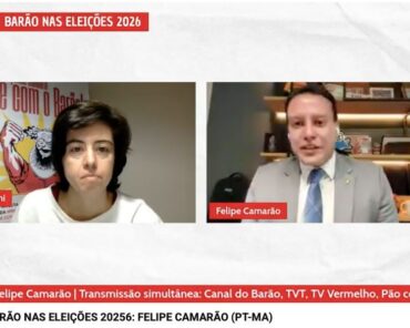 Em entrevista nacional, Felipe Camarão defende protagonismo do Maranhão e reforça compromisso com legado do Governo Lula