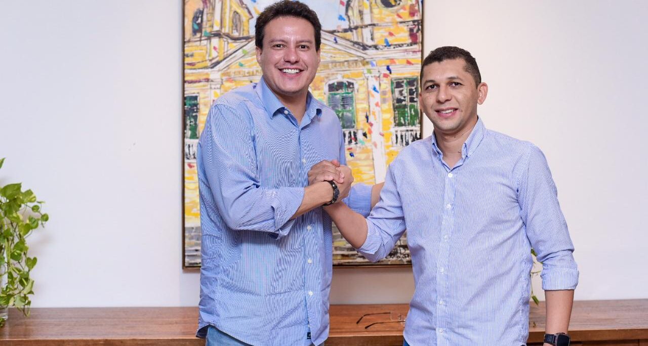 Felipe Camarão anuncia Ricardo Rodrigues, presidente da Câmara de Caxias, como pré-candidato a vice-governador