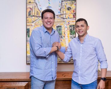 Felipe Camarão anuncia Ricardo Rodrigues, presidente da Câmara de Caxias, como pré-candidato a vice-governador
