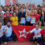Felipe Camarão recebe simbolicamente propostas para Plano de Governo construído de forma coletiva durante ato na sede do PT, em São Luís