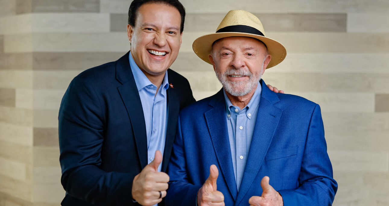Estreia de propaganda de Camarão na TV destaca trajetória profissional e presidente Lula