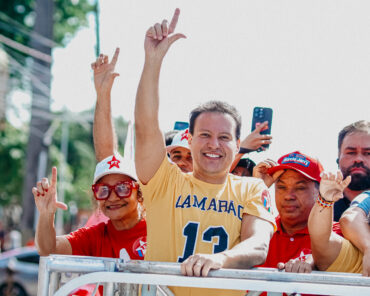 Carreata do time de Camarão e Lula empolga população e mostra a força popular no Maranhão