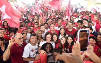 Convenção “Maranhão com Lula e Camarão” reúne milhares de apoiadores em São Luís