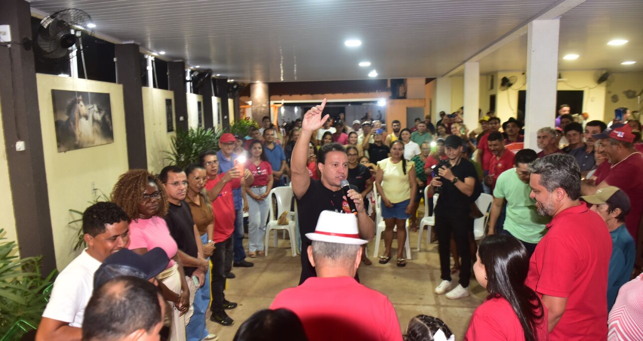 Em agenda no Médio Mearim, Felipe Camarão fala de seu plano de governo