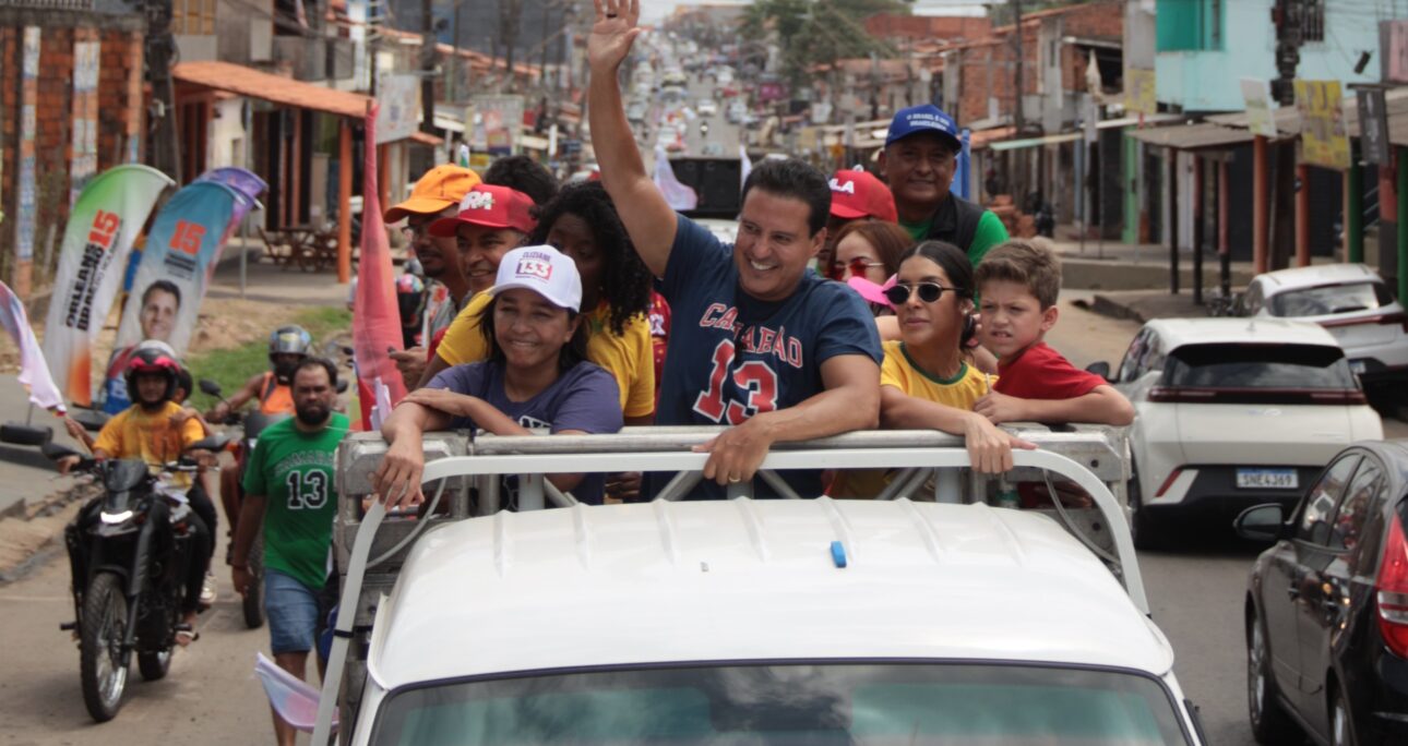 Carreata do 13 mobiliza São Luís e mostra força do eleitorado de Lula e Camarão