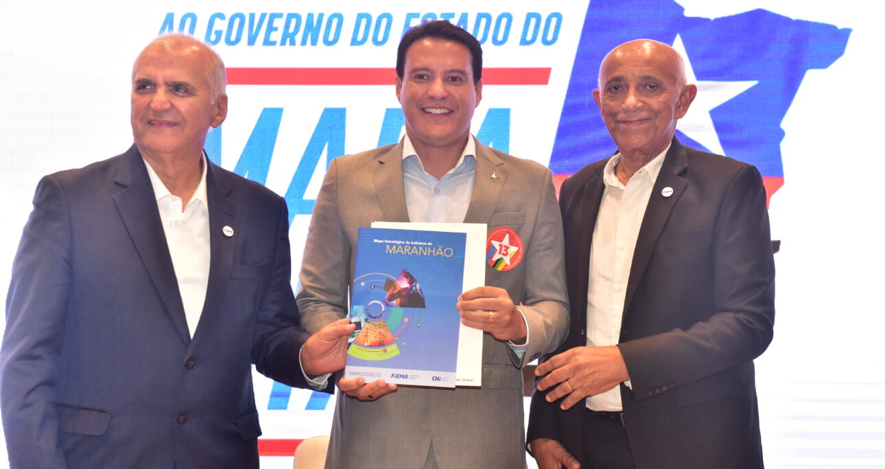 Em encontro na Fiema, Felipe Camarão defende industrialização e agregação de valor para transformar economia do Maranhão