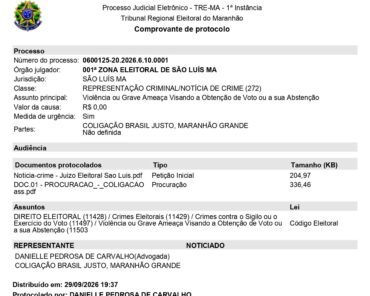 Camarão denuncia ao TRE coação contra servidores e garante: o voto é secreto